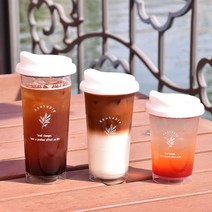 제로웨이스트 재사용 리유저블 텀블러 컵 카페 텀블러 콜드컵, 355ml