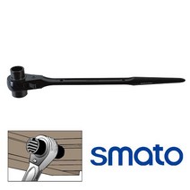[SMATO]스마토 라쳇렌치 10X12mm 10X13mm 10X14mm 11X13mm 12X14mm 13X17mm 13X19mm 14X15mm 14X17mm 17X19mm, 19X24mm