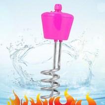 돼지꼬리히터 캠핑용 휴대용 순간전기온수기 가열기 히터, 2000w