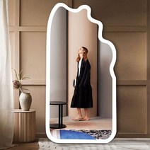 옷가게 매장 피팅룸 전신 거울 셀카 셀피 인증샷 사진, 아니요, 조정 슬리밍   70 x 170cm 흰색