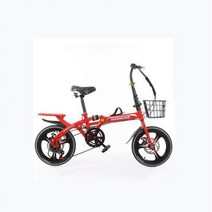 싸이클 자전거 입문 사이클 바이크 입문용 로드 산악 접이식 16 20 인치 초경량 휴대용 학생 도로 성인 변속 디스크 브레이크, Style 3_16 inch (120-150 cm) |