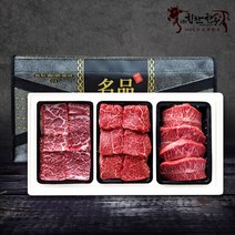 [힘찬한우] 구이17호 선물세트 1.2kg 1+등급, 단품