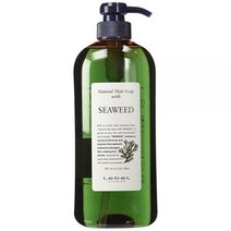 Lebel Cosmetics | 샴푸 | 해초 샴푸가 포함된 천연 헤어 비누 720ml (일본 수입)