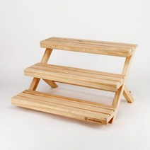 무디스워크 원목 화분받침대 선반 8450671258925 9, 혼합색상1258925 9, 3단