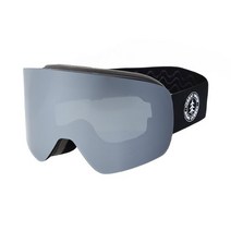 YOBEAT Papua GOGGLE [매트블랙&실버미러] 요비트 파푸아 스노우고글