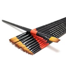 대진상사 로빈747 평붓 납작붓18호(낱개), 18호(16mm)