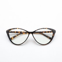 초경량 캣아이 뿔테 안경 블랙 남자 여자 안경테 연예인 캣츠아이 안경태