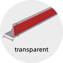 월풀욕조 매립욕조 월풀스파 매립형욕조 물스토퍼 차단기 샤워 건조 습식 분리 홍수 장벽 방수 주방 벽 코, 02 transparent_08 length 200cm