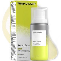 TROPIC LABS 오버 노출 수딩 애프터 선 젤 회복을 쿨링 알로에 베라 대체품 햇볕 화상 완화. 여성 남성 해변 필수품 여행용 사이즈 48.2g, Smart Screen: Mineral Tanning
