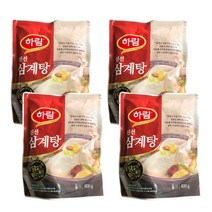 하림 신선삼계탕, 800g, 4개