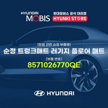 현대모비스 순정 트렁크매트 러기지 플로어 매트 (8571026770QE), 1개
