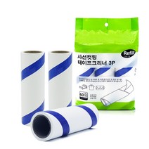 일음쇼핑^^mMK_ C-05 사선커팅 60회 테이프클리너 리필만6롤 털클리너 크리너 먼지 고양이 강아지일medi^^, ab^^선택없는