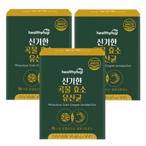 헬씨허그 신기한 곡물 효소 유산균 30포 1개월분 x 3개 3개월분