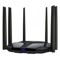 무선공유기 기가 와이파이 강력한 유용한 2.4g 5g 1200mbps 와이드 커버리지, 검은색