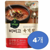 비비고 육개장, 500g, 4개