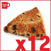 건포도 플레인 스콘 90g x 12ea, 12개