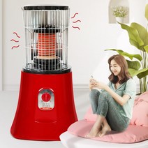 나산전기 황토를 사용한 절전형 사무실 전기난로, 레드, NS-7307L