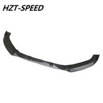 A4L B9 탄소 섬유 앞 범퍼 셔블 립 스포일러 디퓨저 아우디 모델 수정 RS4 2017-2019, 01 Carbon Fiber