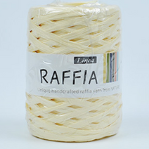 리네아 라피아 뜨개실 40g x 4p, 401 백아이보리, 4개