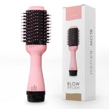 가벼운 헤어 드라이기 전기 드라이어 브러시 네거티브 이온 블로우 빗 핫 amp 콜드 스타일러 블로어 살롱 건조기 송풍기, 미국 플러그, 04 pink with box