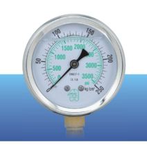 압력계 유압게이지 63파이 A타입 PT1/4 BIRCH 6 10 25 50 100 150 250 350 BAR 오일충만식, 63-A-PT1/4-50BAR, 1개