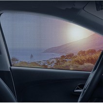 차량용 모기장 햇빛가리개 캠핑용 차박 KA4카니발 팰리세이드 1열 조수석 MQ4 뒷좌석 NX4 어린이 포터 스포티지 익스플로러 더뉴쏘렌토 올뉴렉스턴, 1개, 뒷창