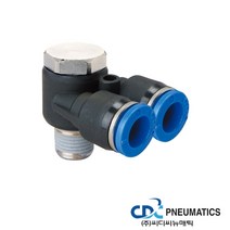 PA 국산 제조 다용도 유공압 원터치 피팅 용품 에어호스 휘팅 PNEUMATICS, PA 04M5, 1개