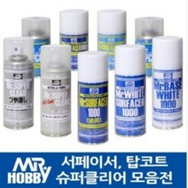 미스터하비 GSI 군제 프라모델 마감제 도색 슈퍼클리어 탑코트 프리미엄탑코트 유광 무광 반광 코팅제 모음 중 택, 슈퍼클리어 유광(B-513)