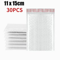50PCS Bubble Mailers Wholesale White Padded Envelope for Packaging Mailing Gift Self Seal Shipping B, [05] 11x15cm 30PCS