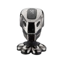 스마트 이발기 USB 바리깡 면도기 수염관리 그루밍, 크리스탈 실버7 표준+코털정리+이발+예비헤드