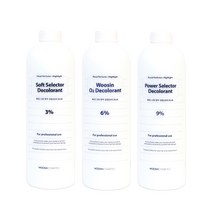 [공식몰]알앤비 오투 염색 산화제 탈색제 3% 6% 9% 1000ml, 우신 오투 탈색제 6%, 1