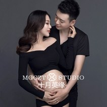 임산부 레이스 스커트 나시 세트 임부 사진 스튜디오 만삭 셀프 사진 촬영 밴딩 롱 원피스