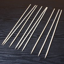 대나무꼬지 탕후루꼬지 5.0mm x 40cm / 3 000개 과일 산적 나무 꼬치, 상세페이지 참조