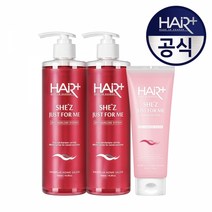 [헤어플러스] 여성 탈모완화 샴푸 500ml 2개+두피팩 210ml, 단품