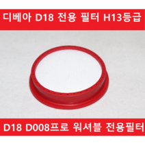 차이슨 디베아 D18 D008프로 X10 plus All New 22000 전용 필터 v008프로 H13등급 헤파