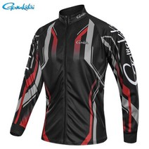 낚시복 가마 카츠 낚시 의류 남성 자켓 빠른 건조 코트 셔츠 하이킹 사이클링 Pesca Outdoor Sports, 02 Black Red