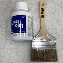 MDO2111 시트지시공구 인테리어필름전용 LG하우시스 수성프라이머(300g)붓 세트 시트지시공구/인테리어작업소품/시공구/시트지작업
