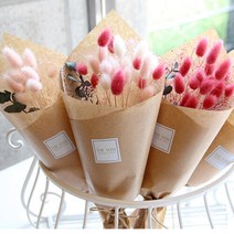 더봄 허니테일미니꽃다발 (4color)프리저브드, 스트로베리