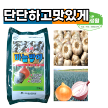 [시골생활 비료] 마늘 복합비료 마늘 양파 전용 비료 유황 23% 마늘밭에 양파밭에 밭 밑거름 웃거름 추비 기비 영양제 토양소독 효과 부식산 마늘밭에 2.5kg