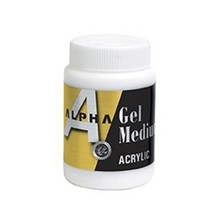 알파 골드 수성 아크릴 보조제 겔미디엄 250ml