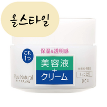 올스타일 Pure Nature 퓨어 네츄럴 크림 에센스 모이스트 100g 일본직구, 1개