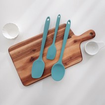 국산 실리콘조리도구 실리콘 키친툴 세트, 블루, 3종 B세트