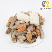 손질 간편 해물모듬 600g 해물믹스, 손질 해물모듬 600g