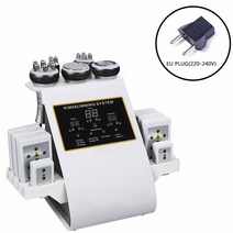 가정용슈링크 홈케어 Lipolaser 40K 초음파 Cavitation 진공 무선 주파수 레이저 8 패드 Lipo 바디 슬리밍 기계 스파 버튼 모델, [04] EU PLUG, 04 EU PLUG