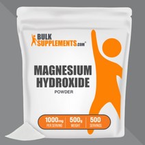 벌크서플리먼트 수산화마그네슘 Magnesium Hydroxide 파우더 가루 500g, 1개, 기본