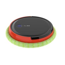 물걸레청소기 ALEE-물걸레 로봇 청소기 4000mAh 230 mL 물 탱크 300 분 건조 및 습식 바닥 천 스크러버 기, 03 Red_03 UK