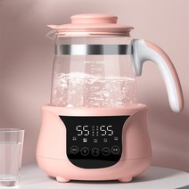 MONTHERIA 몬테리아 분유포트 전기티포트 전기주전자 분유포트기 1200ML, 1200ml핑크