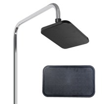 해바라기 대헤드 200 블랙/샤워기헤드 부속 부품 교체, 6 1