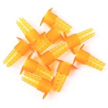 20 pcs 플라스틱 꿀벌 여왕 케이지 셀 커버 캡 보호 세포 도구 양봉 용품, 01 20 pcs