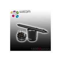 와콤 Intuos Pro 5 4 Cintiq 그립 펜 KP-501E 스탠드 포함 표준 펜촉 3개 스트 펠트 Grip Pen